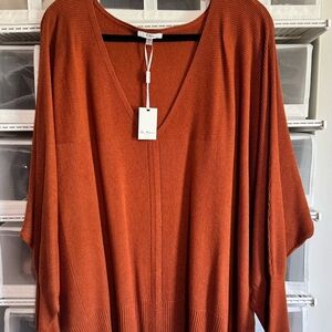 3X Plus Size Dolman Sleeve Sweater